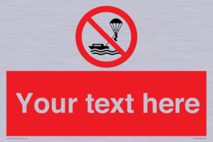 Custom No parasailing